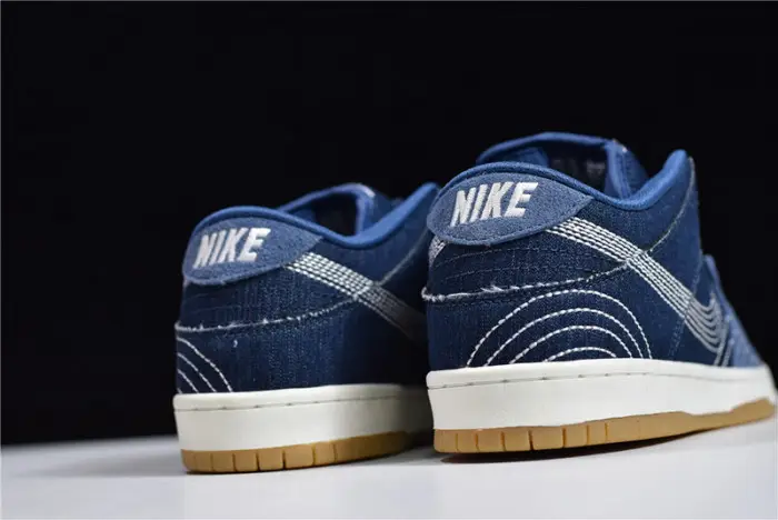 Nike SB Dunk Low Sashiko Denim Gum 