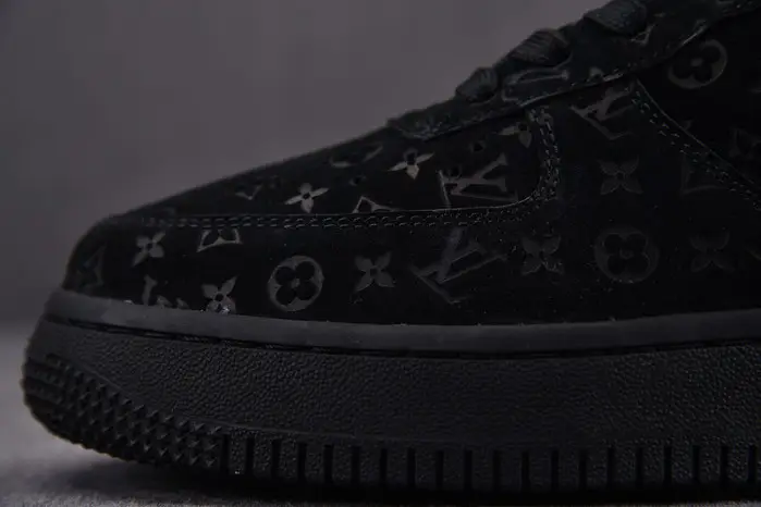 Louis Vuitton Nike Air Force 1 Low By Virgil Abloh Black 