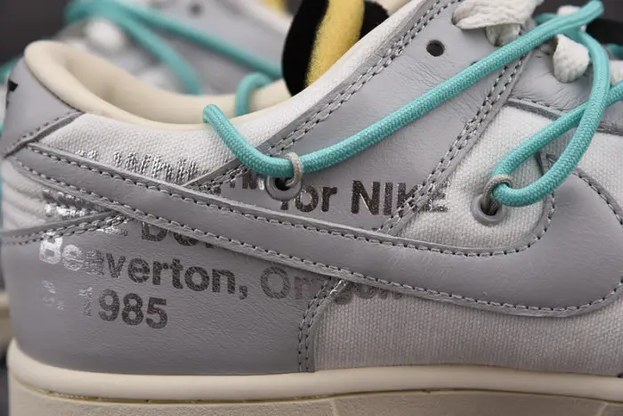 O-W  X DUNK LOW “04 OF 50” 