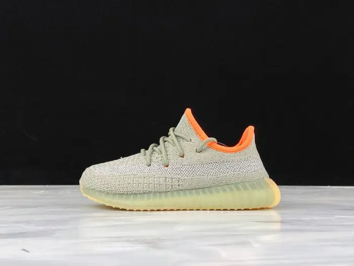 KIDS adidas Yeezy Boost 350 V2 “Desert Sage”  AEBE2047