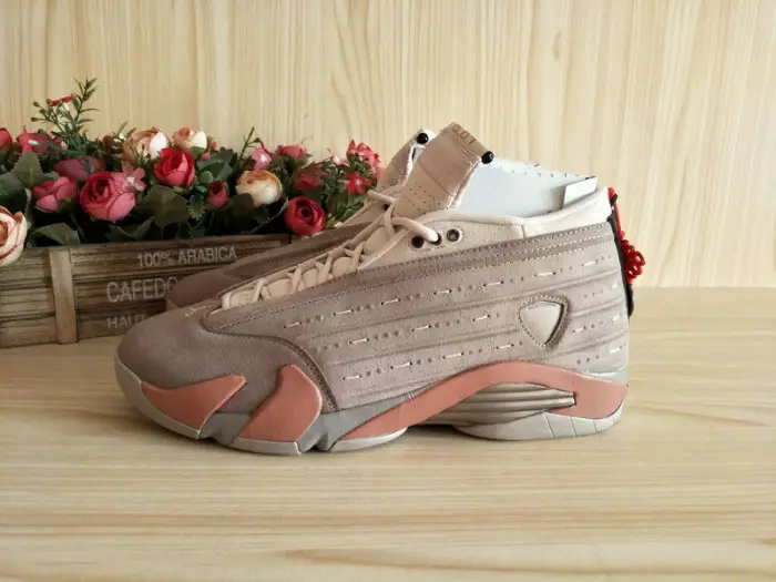 Clot Air Jordan 14 Low Sepia Stone BCAA1804