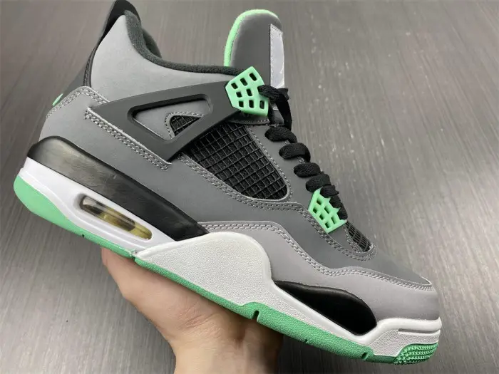Jordan 4 Retro Green Glow-308497-033 