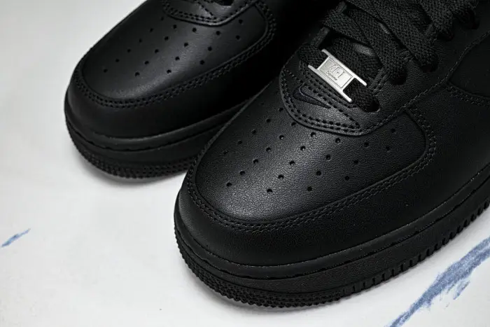 NK Air Force 1 Low  Black White-CU9225 00 