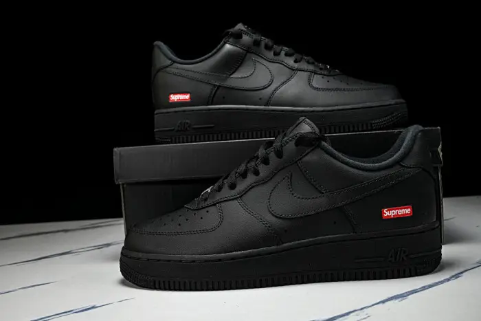 NK Air Force 1 Low  Black White-CU9225 00 