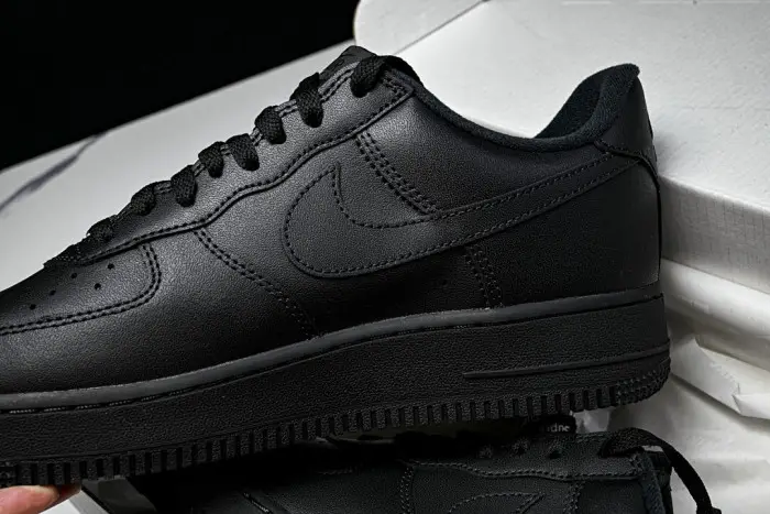 NK Air Force 1 Low  Black White-CU9225 00 