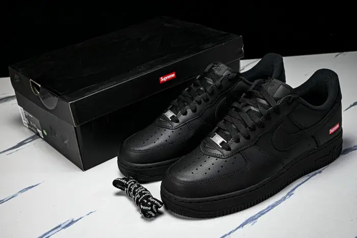 NK Air Force 1 Low  Black White-CU9225 00 
