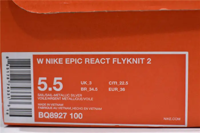 Nike Epic React Flyknit 2 Running Shoe 