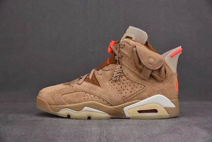 TRAVIS SCOTT X AIR JORDAN 6 “BRITISH KHAKI ” ACDDC1857