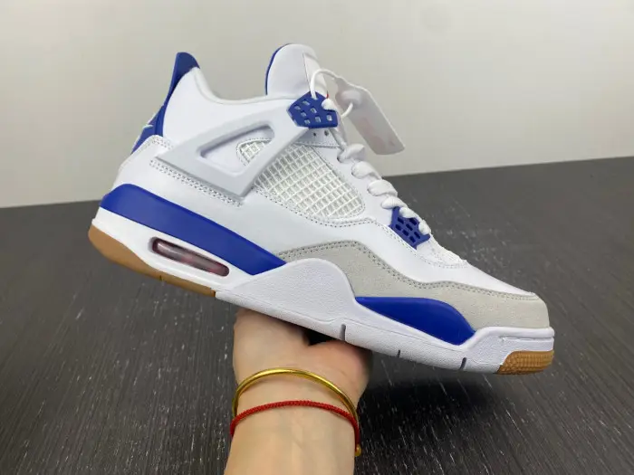 Jordan 4 Retro SB white blue -DR5415-140 