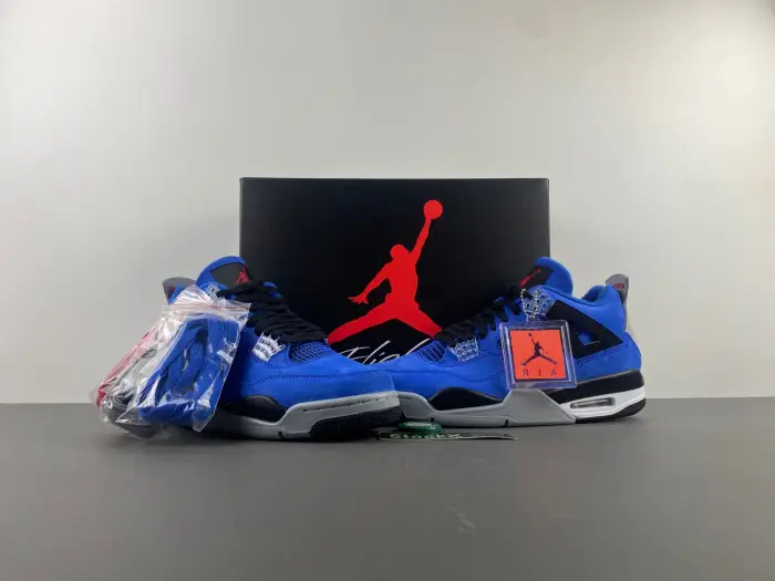 Air Jordan 4 blue 