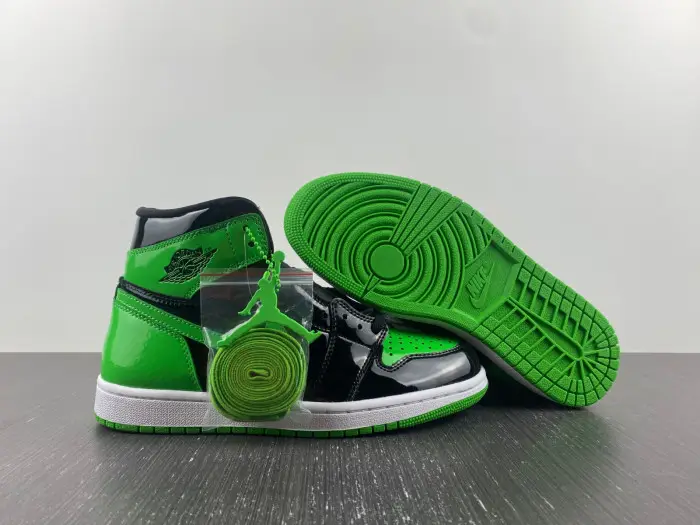 Jordan 1 Retro High Pine Green Black-555088-030 