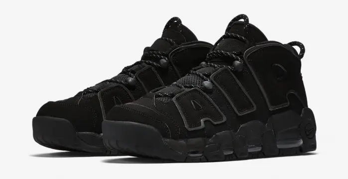Nike Air More Uptempo Triple Black 