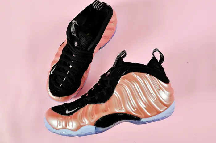 NIKE AIR FOAMPOSITE ONE "RUST PINK" white  black 