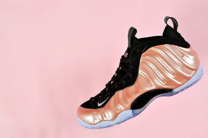 NIKE AIR FOAMPOSITE ONE "RUST PINK" white  black 