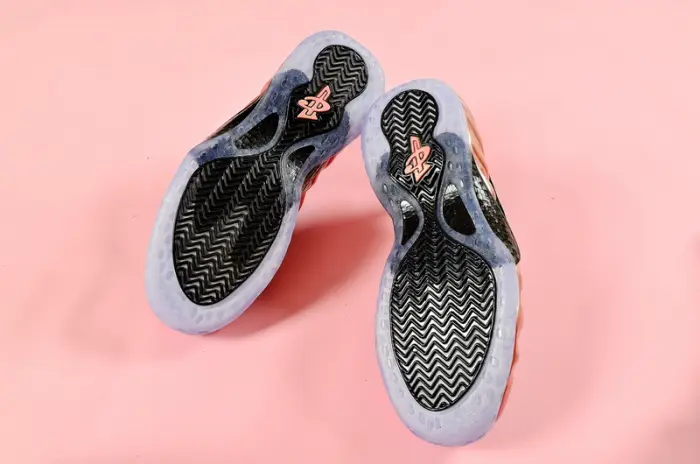NIKE AIR FOAMPOSITE ONE "RUST PINK" white  black 