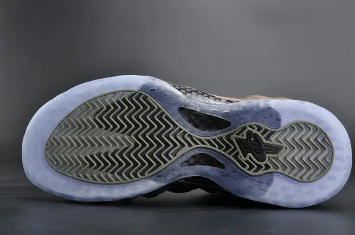 Nike Air Foamposite One “Shine”  Dark Stucco  black 