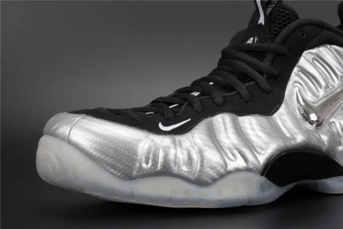 Nike Air Foamposite Pro PRM “Silver Surfer” metallic silver mens 