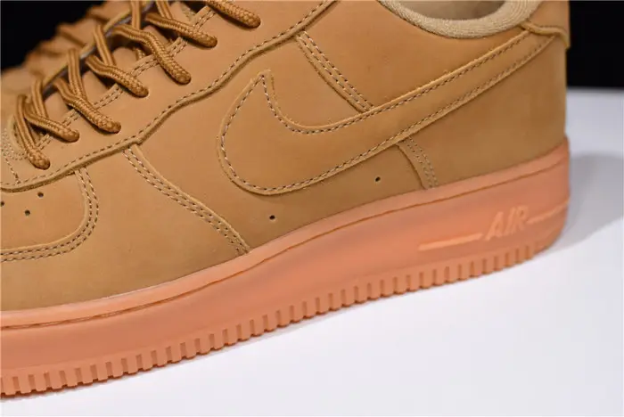 Nike Air Force 1 '07 WB Flax Flax-Gum Wheat  Basketball Shoes 