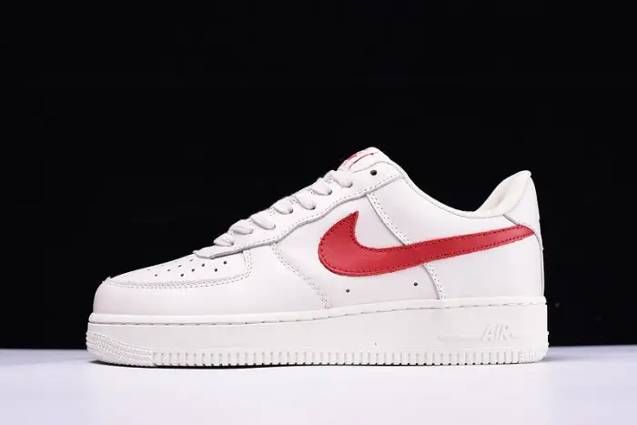 Nike Air Force 1 '07 White Sport Red  New Shoes DDA1873