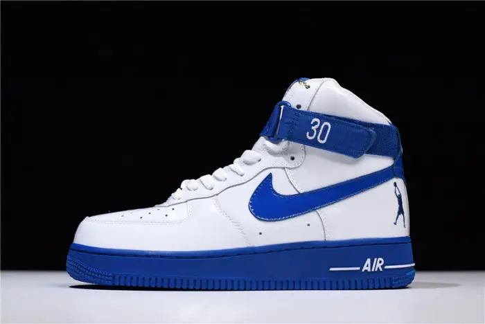 Nike Air Force 1 High Sheed Rude Awakening  White Royal BBA665