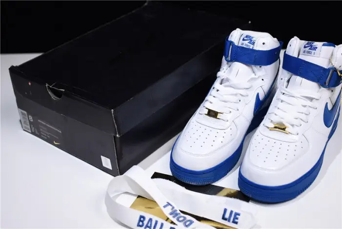 Nike Air Force 1 High Sheed Rude Awakening  White Royal 