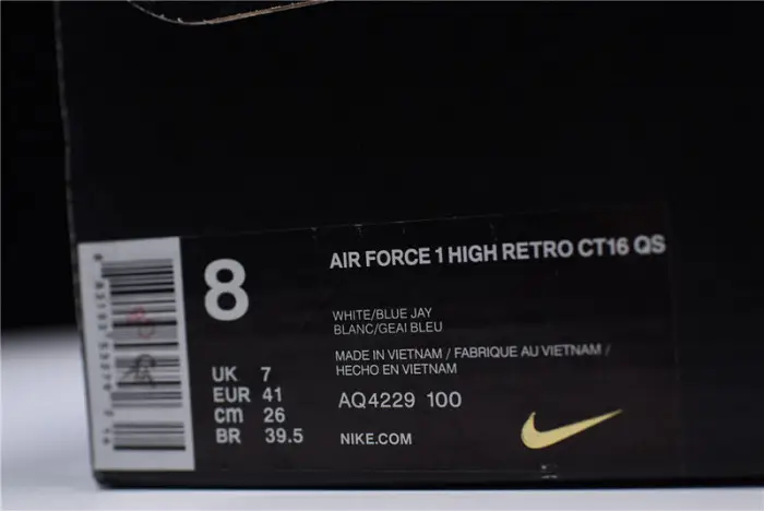 Nike Air Force 1 High Sheed Rude Awakening  White Royal 