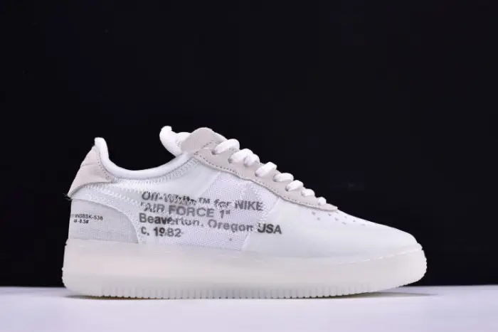 NIKE AIR FORCE 1 LOW O-W All White 