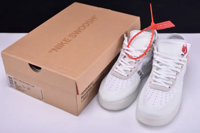 NIKE AIR FORCE 1 LOW O-W All White 