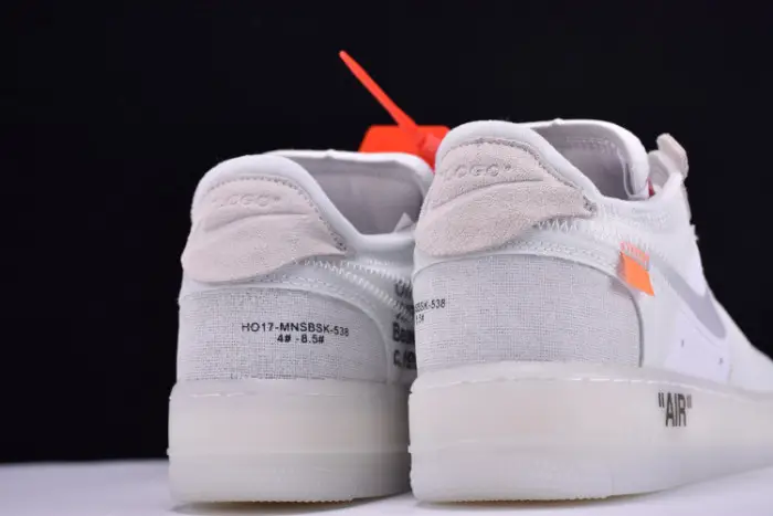 NIKE AIR FORCE 1 LOW O-W All White 