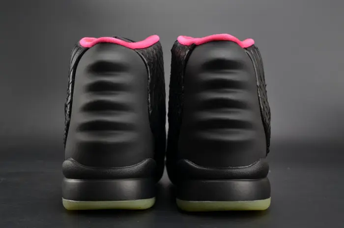 NIKE AIR YEEZY 2 “SOLAR RED” black mens 