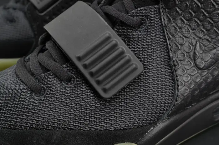 NIKE AIR YEEZY 2 “SOLAR RED” black mens 