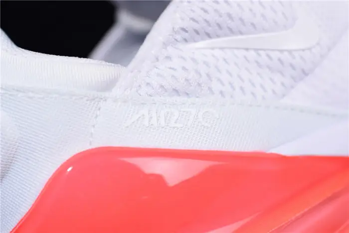 NIKE AIR MAX 270 WHITE HOT PUNCH 