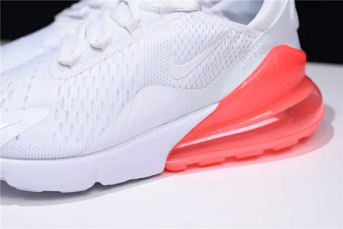 NIKE AIR MAX 270 WHITE HOT PUNCH 