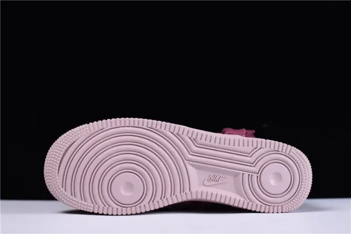 NIKE SF AIR FORCE 1 ONE FIF VINTAGE WINE PARTICLE ROSE AJ1700-600 