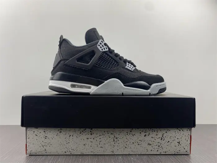 Jordan 4 Retro SE Black Canvas-DH7138-006 