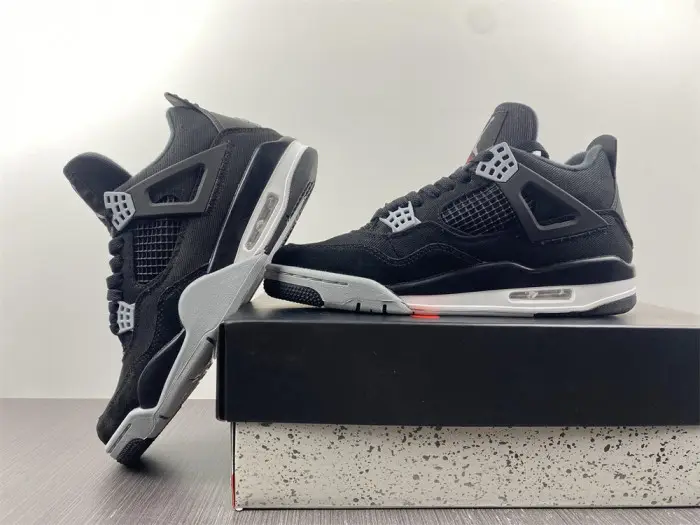 Jordan 4 Retro SE Black Canvas-DH7138-006 