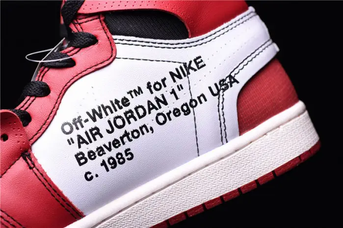 O-W  Air Jordan 1 Retro Chicago The Ten 