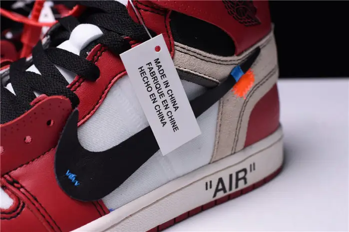 O-W  Air Jordan 1 Retro Chicago The Ten 
