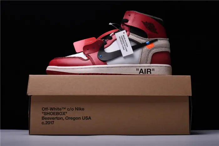 O-W  Air Jordan 1 Retro Chicago The Ten 