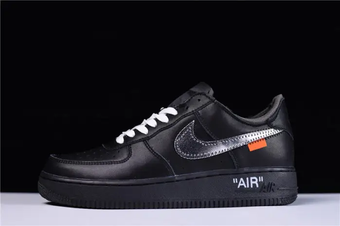 O-W x Nike Air Force 1 07 Low Black CBF238