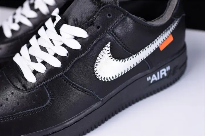 O-W x Nike Air Force 1 07 Low Black 