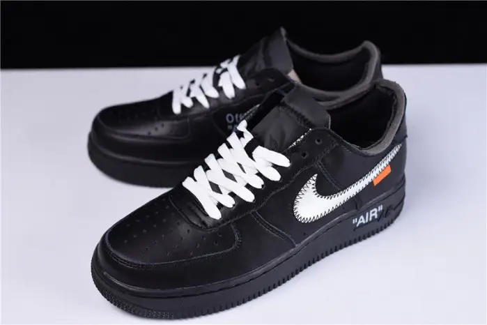 O-W x Nike Air Force 1 07 Low Black 