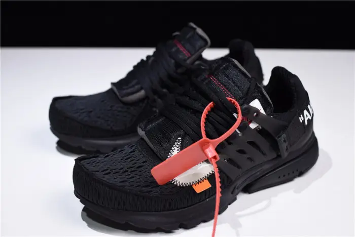 O-W  x Nike Air Presto Black 