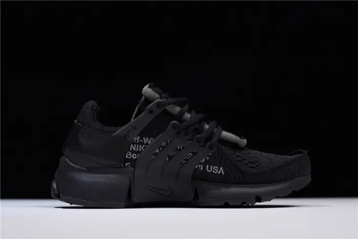 O-W  x Nike Air Presto Black 