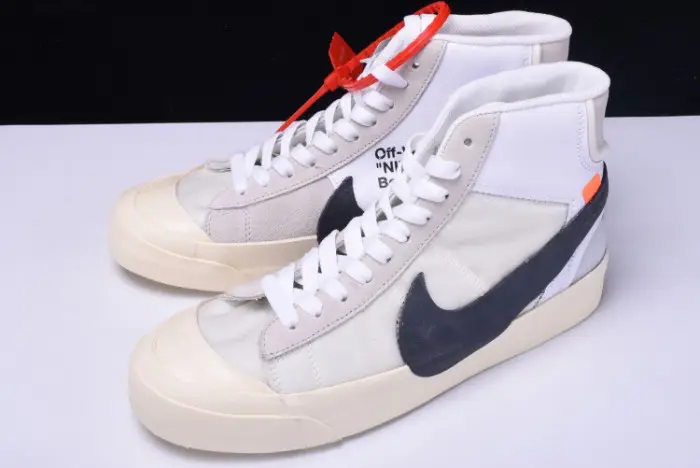 O-W  x Nike Blazer MID THE TEN 10 Virgil Abloh AA3832-100 