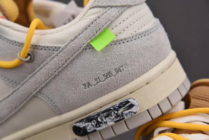 O-W  X DUNK LOW “39 OF 50” 
