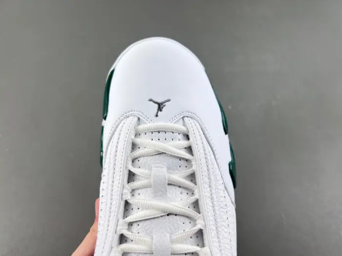 Jordan 14 Retro White Forest Green-311832-131  ACA1680
