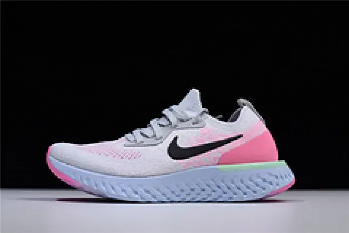 NIKE EPIC REACT FLYKNIT PURE PLATINUM  womens  AQ0067-007  DDBA1143