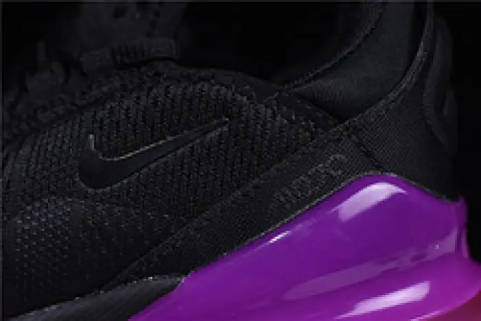 Nike womens  Air Max 270 black purple 
