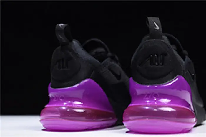 Nike womens  Air Max 270 black purple 